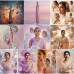 Best 10 Traditional Saree AI Prompts for Elegant Indian Woman Portraits | kurti prompt for girl